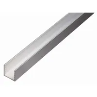 GAH Alberts Alberts 472818 U-Profil | Aluminium, natur |