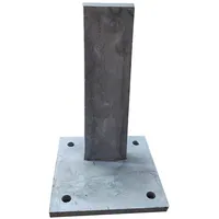 Tetzner & Jentzsch T&J Ecosteck-Pfostenträger Stahl feuerverzinkt 150 x