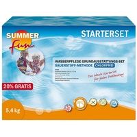SUMMER FUN Summerfun Wasserpflegeset Sauerstoff Grundausstattung für den Neustart