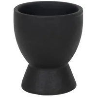 HIT Trading Eierbecher BRUNCH, H 8 cm - Schwarz