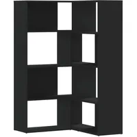 VidaXL Eck-Bücherregal 4 Etagen 85 x 85 x 140