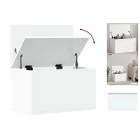 VidaXL Truhe Weiß 60x35x35 cm Holzwerkstoff