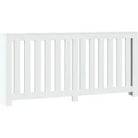 VidaXL Heizkörperverkleidung Weiß 175x20x82 cm Holzwerkstoff - Weiß