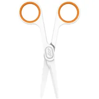 Slice 10544 Universalschere Linkshänder, Rechtshänder 141 mm Weiß, Orange