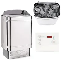 Sentiotec Sauna-Set finnischer Saunaofen Sentiotec Nordex II 9kW Sauna