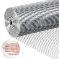 Vevor Drahtgeflecht, Maschendrahtzaun, 915 mmx15,24 m, Stahl 23 Gauge,