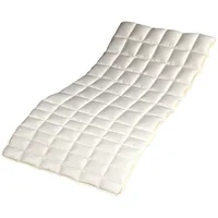 Sympathica Premium Merino-Zirben-Unterbett Matratzenauflage 140x200 cm