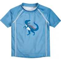 Playshoes UV-Schutz Shirt 1/2 Arm Dino blau, 74/80