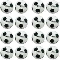 Best Sporting Fußball Superstar Classic , schwarz/weiß, 16 Stück