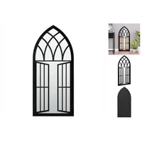 VidaXL Spiegel Schwarz 100x45 cm Eisen für Innenbereich