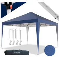24move 24MOVE® Pavillon Santos 3x3m Pop-Up UV-Schutz 50+ Wasserdicht