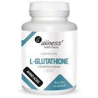 Aliness L-Glutathion Reduziert 500mg - Aminosäuren - Nahrungsergänzungsmittel -