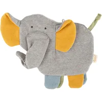Sigikid Knistertuch Elefant Tiny Tissues, Materialmix, Babyspielzeug