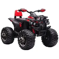Homcom Elektro-Quad Kinderquad mit Scheinwerfer Kindermotorrad mit USB-Anschluss, MP3-Musikplayer,