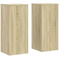 VidaXL Pflanzenständer 30 x 30 x 70 cm Sonoma-Eiche