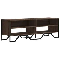 VidaXL TV-Schrank Braun Eichen-Optik 122x34x41 cm Holzwerkstoff