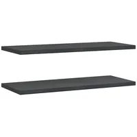 VidaXL Wandregal 100 x 40 x 3 cm Schwarz
