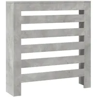VidaXL Heizkörperverkleidung Betongrau 78x20x82 cm Holzwerkstoff