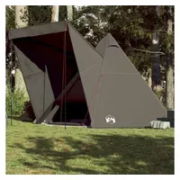 VidaXL Tipi-Familienzelt 6 Personen Braun