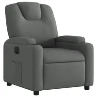 VidaXL Relaxsessel Elektrisch Dunkelgrau Stoff