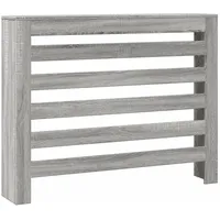 VidaXL Heizkörperverkleidung Grau Sonoma 104x20x82 cm Holzwerkstoff - Grau