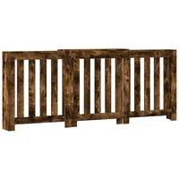 VidaXL Heizkörperverkleidung Räuchereiche 205x21,5x83,5 cm