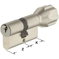 ABUS A93 Knaufzylinder Türschloss Z30/K40