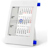 Truento 3-Monats-Tischkalender für 2 Jahre (2025 & 2026) -