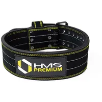 HMS Premium Gewichthebergürtel pa3558 HMS PREMIUM schwarz|weiß|gelb L