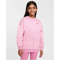 Nike Mädchen Pullover Club Fleece FZ5575-646 128-137 - magic