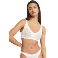 SLOGGI Zero Feel Bliss Soft Bra, Silk White, XL