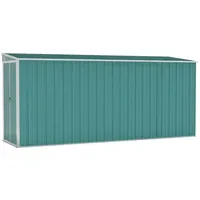 VidaXL Geräteschrank 3,82 x 1,18 m Grün