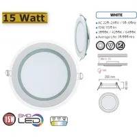 COFI 1453 LED Einbauleuchte LED Panel Glas Einbaustrahler Leuchte