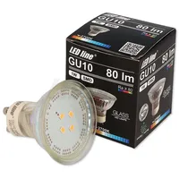 LED-Line 3x LED Line GU10 1W LED Leuchtmittel 120°