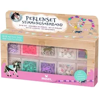 Moses Perlenset Stimmungsarmband Pferde Bastelset