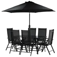 Venture home Venture Home, Tisch Set Brekki Schwarz Metall,