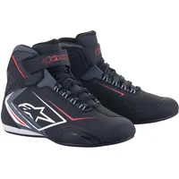 Alpinestars Sektor Waterproof Motorradschuhe Schwarz / Weiss / Grau