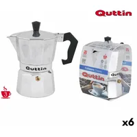 Quttin Italienische Kaffeemaschine Quttin 105187 [6 Stück]
