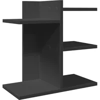 VidaXL Schreibtisch-Organizer Schwarz 42x21,5x42 cm Holzwerkstoff