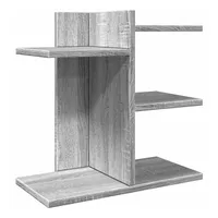 VidaXL Schreibtisch-Organizer Grau Sonoma 42x21,5x42 cm Holzwerkstoff