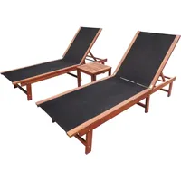 VidaXL 273752 Gartenstuhl Lounge Polyester, Polyvinylchlorid (PVC)