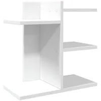 VidaXL Schreibtisch-Organizer Weiß 42x21,5x42 cm Holzwerkstoff Vidaxl