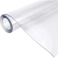 COFI Tischfolie 1.7mm Tischdecke Schutzfolie Tischschutz Tischmatte PVC transparent