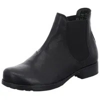 THINK! Denk chromfrei gegerbte nachhaltige Chelsea-Boots, 0050 schwarz 42