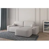 E-meubles MOEBLO Ecksofa Lisbon Hellgrau