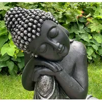 Wall-art K&L Wall Art Große Buddhafigur Kunststein Deko Feng