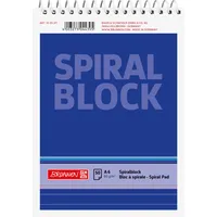 Brunnen Spiralnotizblock A6 liniert Blau