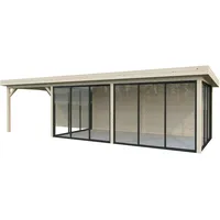 Palmako Carport/Pavillon Connect Lenna 24,9 m2 Set 418 Slide