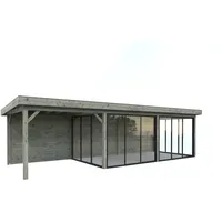Palmako Carport/Pavillon Connect Lenna 24,9 m2 Set 418 Slide