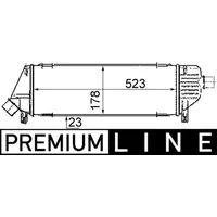 Mahle CI 305 000P Ladeluftkühler